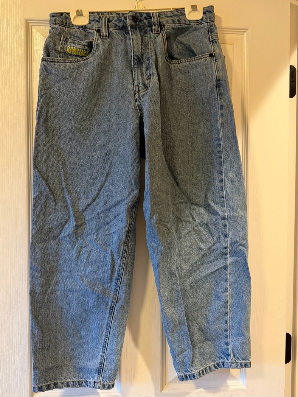 Empyre Baggy Jeans - Embroidered Pockets